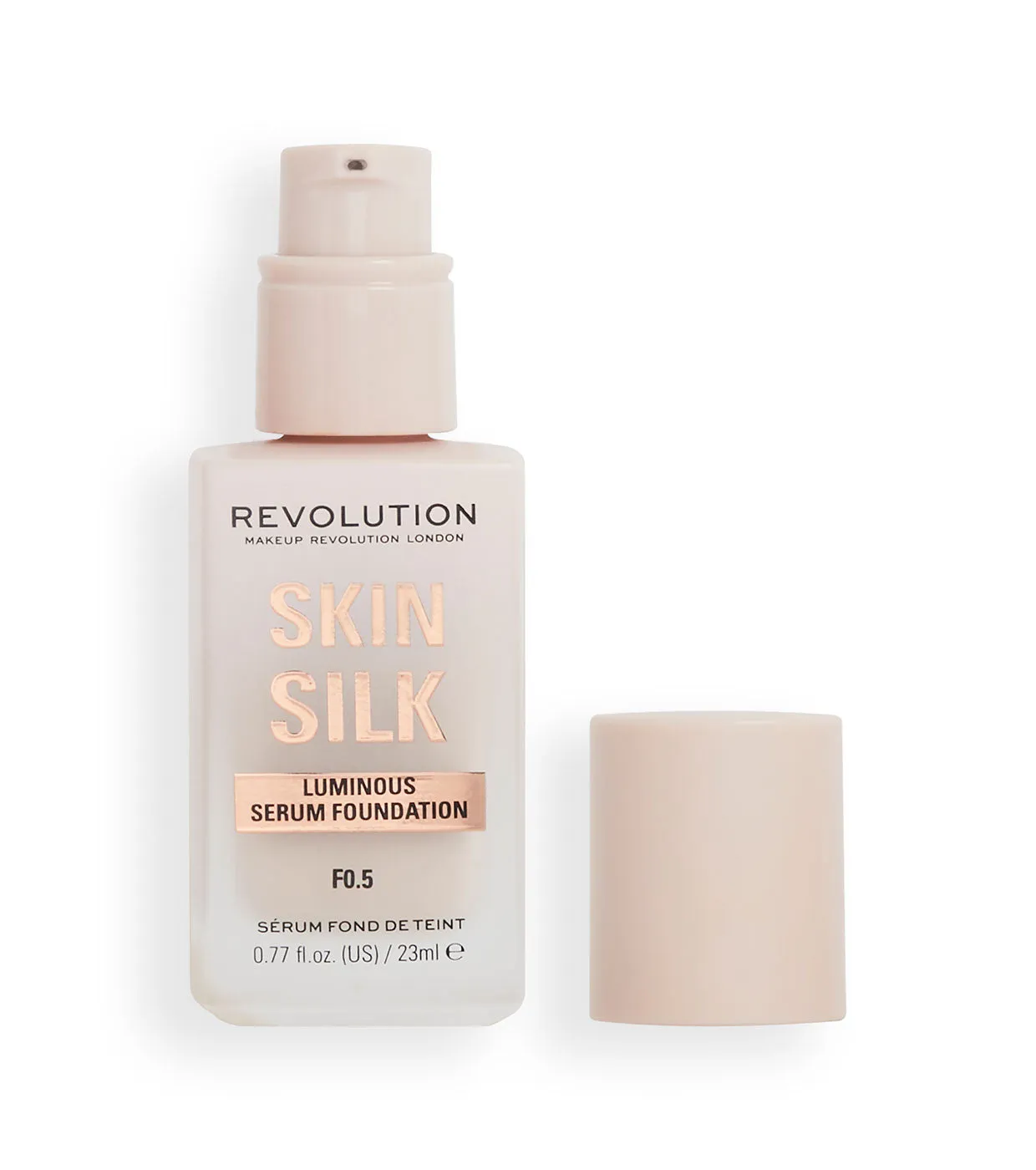 REVOLUTION  BASE DE MAQUILLAJE SKIN SILK SERUM FOUNDATION  F0.5