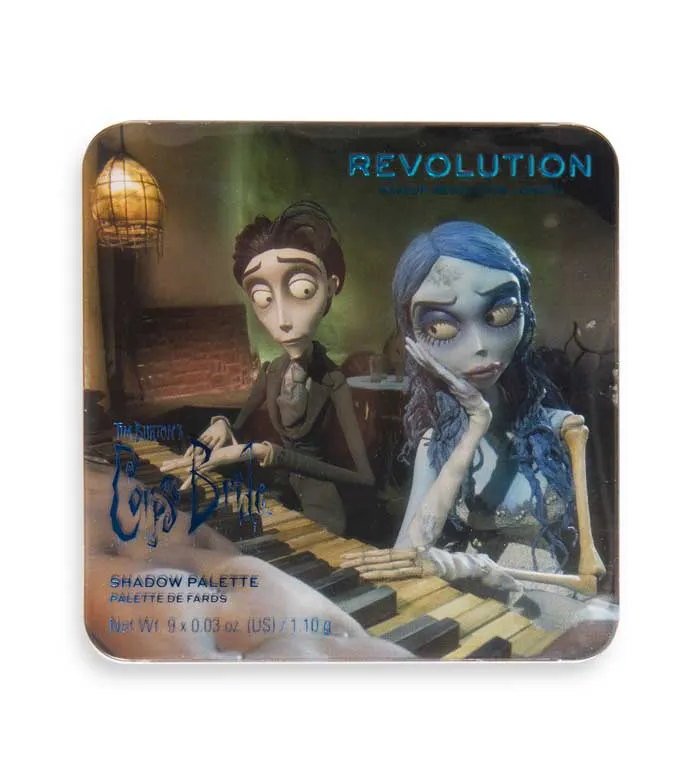 REVOLUTION  *CORPSE BRIDE X REVOLUTION*  PALETA DE SOMBRAS  THE NEWLY WEDS