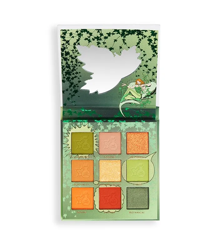 REVOLUTION  *DC POISON IVY*  PALETA DE SOMBRAS BOTANICAL BEAUTY