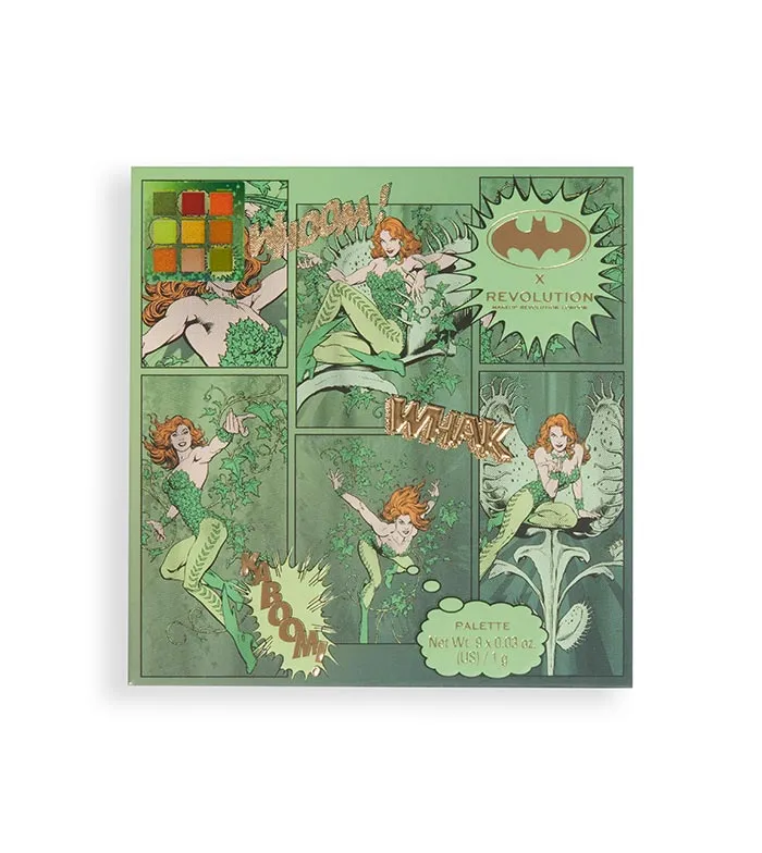 REVOLUTION  *DC POISON IVY*  PALETA DE SOMBRAS BOTANICAL BEAUTY