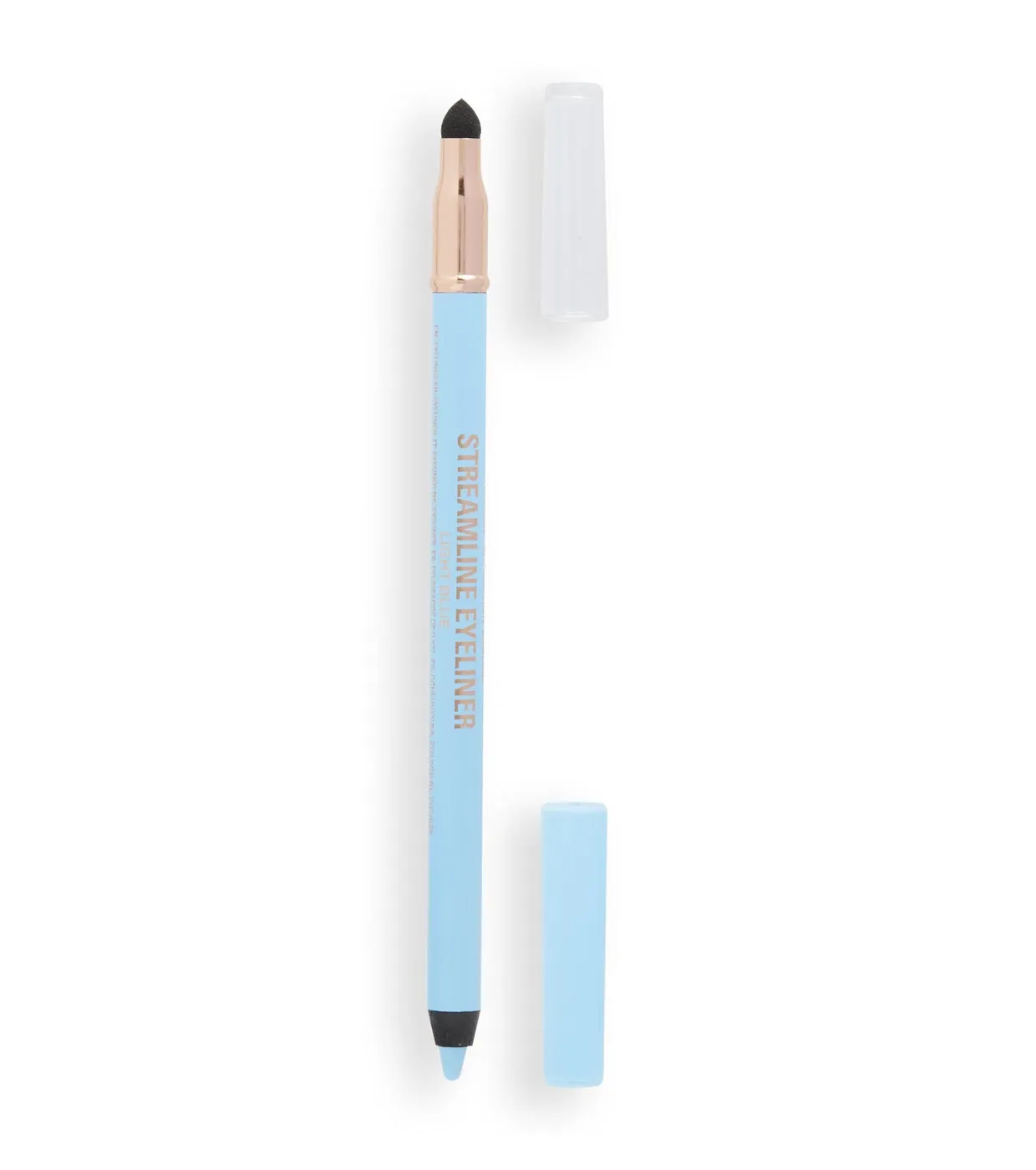 REVOLUTION  DELINEADOR DE OJOS STREAMLINE WATERLINE EYELINER PENCIL  LIGHT BLUE