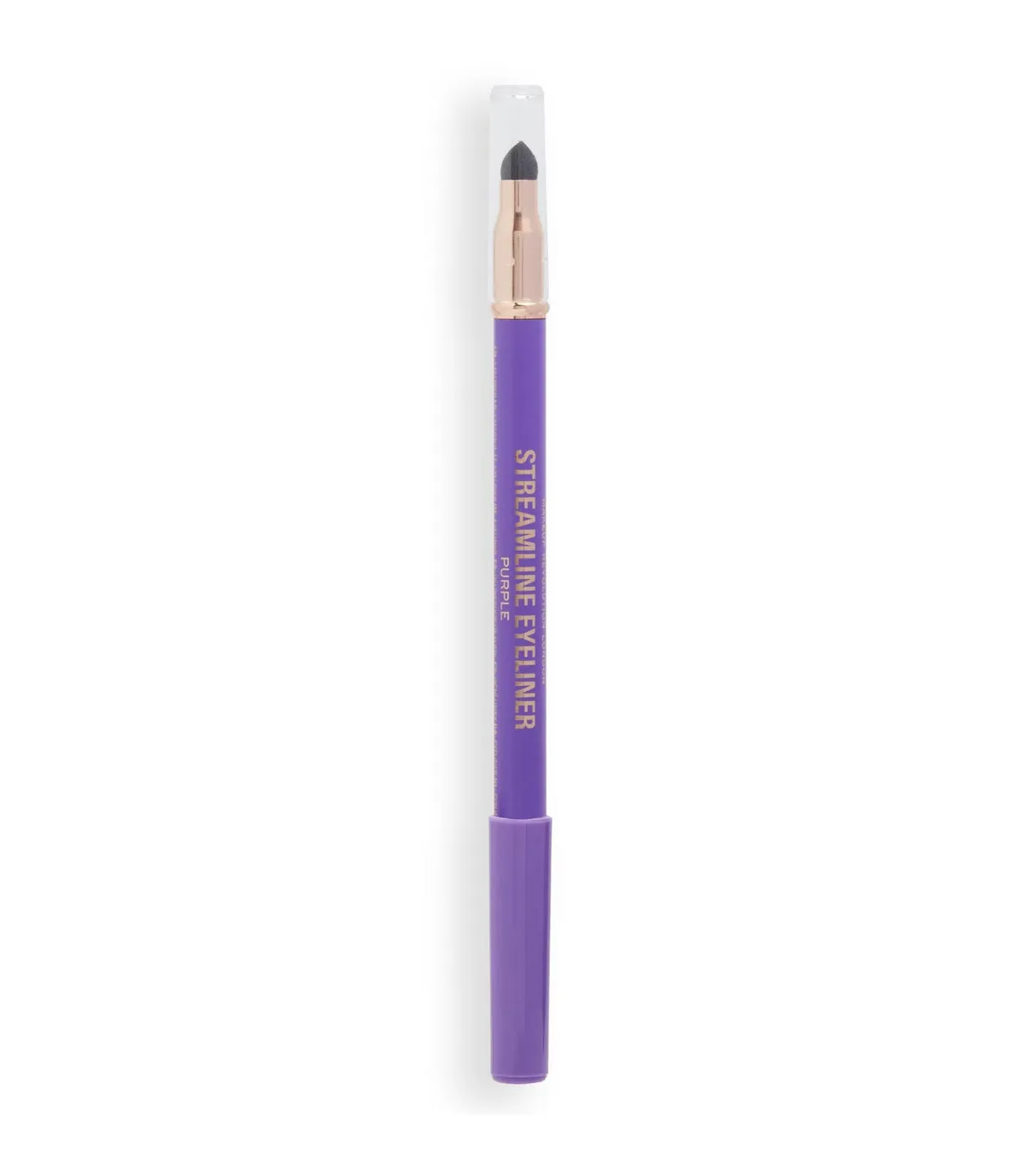 REVOLUTION  DELINEADOR DE OJOS STREAMLINE WATERLINE EYELINER PENCIL  PURPLE