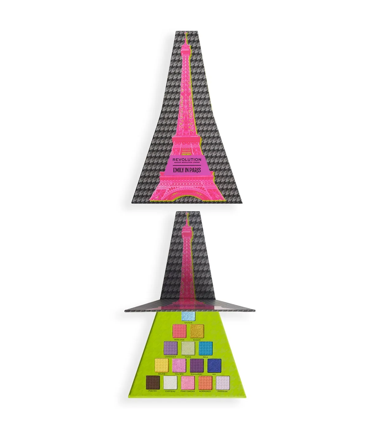 REVOLUTION  *EMILY IN PARIS*  PALETA DE SOMBRAS CITY OF LOVE