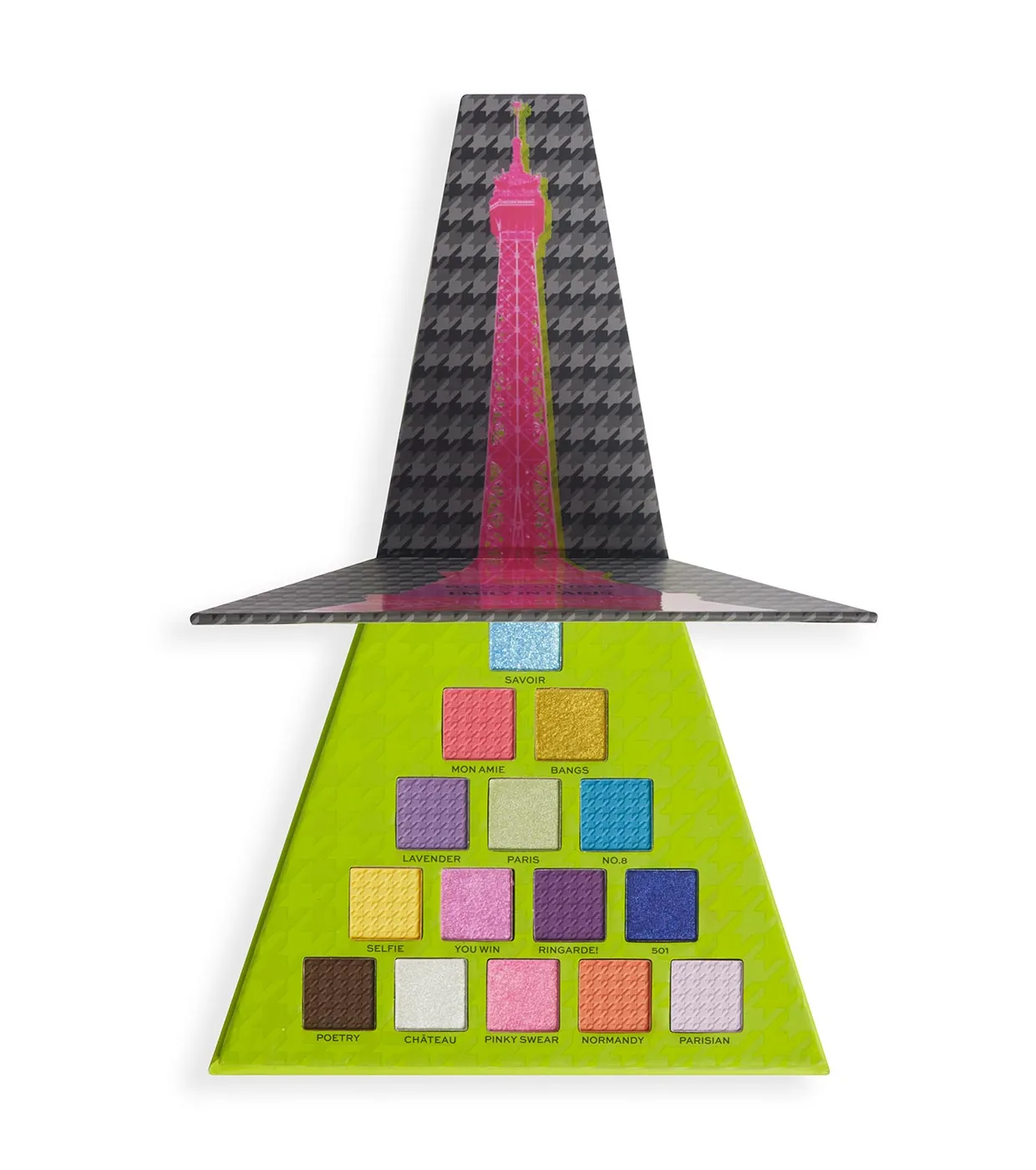 REVOLUTION  *EMILY IN PARIS*  PALETA DE SOMBRAS CITY OF LOVE
