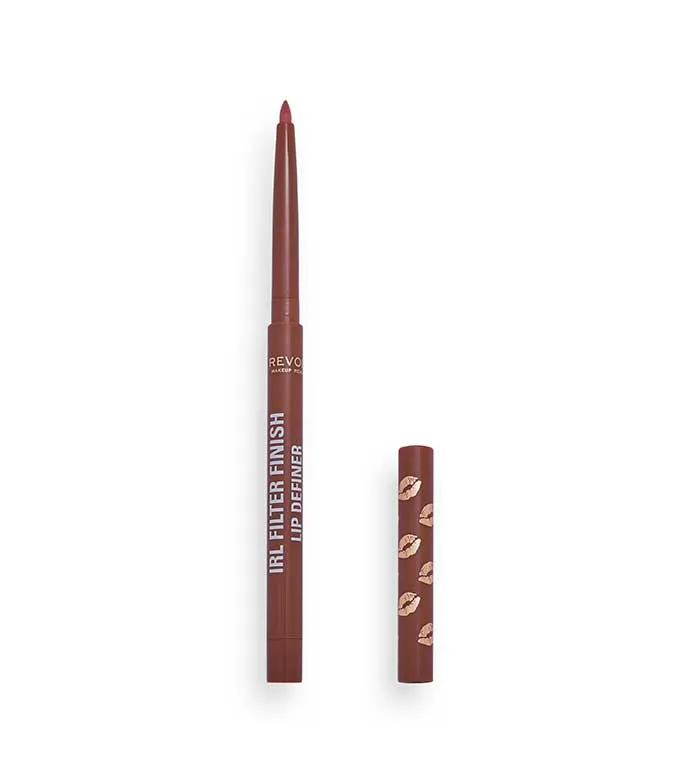 REVOLUTION  PERFILADOR DE LABIOS IRL FILTER FINISH LIP DEFINER  ESPRESSO NUDE