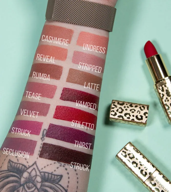 REVOLUTION PRO  BARRA DE LABIOS NEW NEUTRAL SATIN MATTE  TEASE