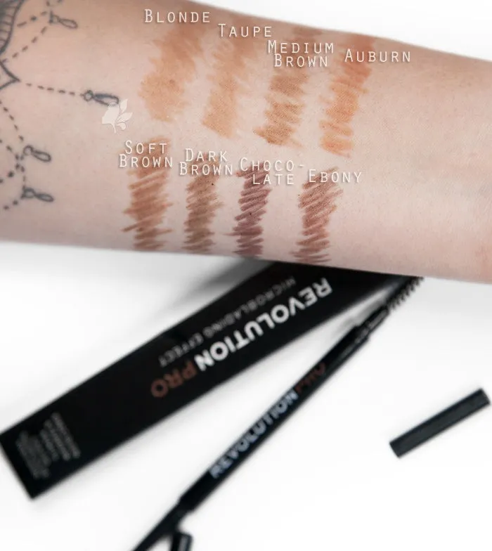 REVOLUTION PRO  LáPIZ DE CEJAS PRECISION MICROBLADING EFFECT  AUBURN