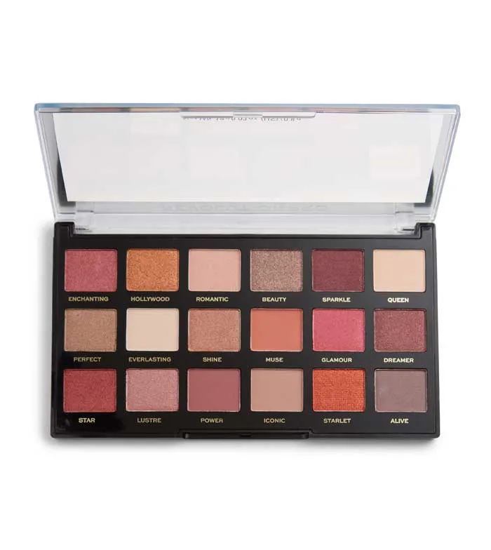REVOLUTION PRO  PALETA DE SOMBRAS DE OJOS REGENERATION  ICONIC LUSTRE