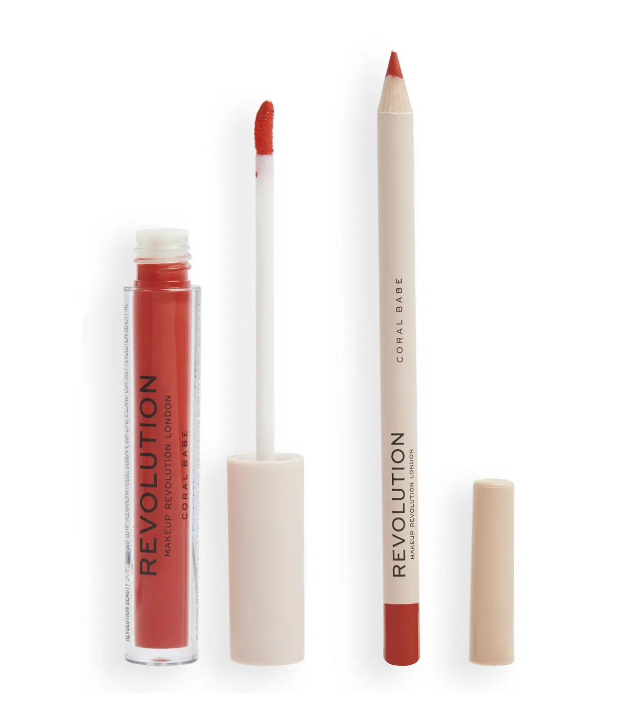 REVOLUTION  SET DE LABIOS LIP CONTOUR  SASSY RED