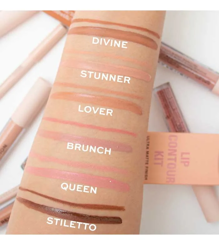 REVOLUTION  SET DE LABIOS LIP CONTOUR  STUNNER
