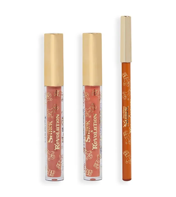 REVOLUTION   *SHREK*  KIT DE LABIOS GINGY
