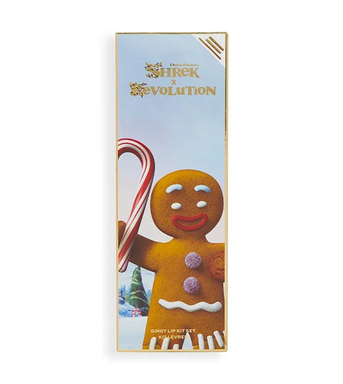 REVOLUTION   *SHREK*  KIT DE LABIOS GINGY