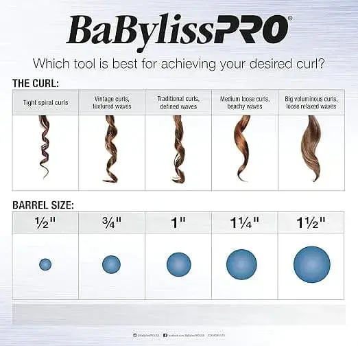 Rizadora de cabello 1 1/4