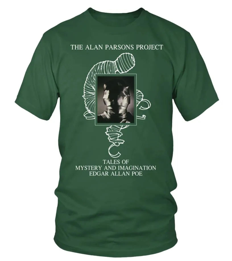RK70S195GN. THE ALAN PARSONS PROJECT  TALES OF MYSTERY AND IMAGINATION EDGAR ALLAN POE CAMISETA CUELLO REDONDO UNISEX