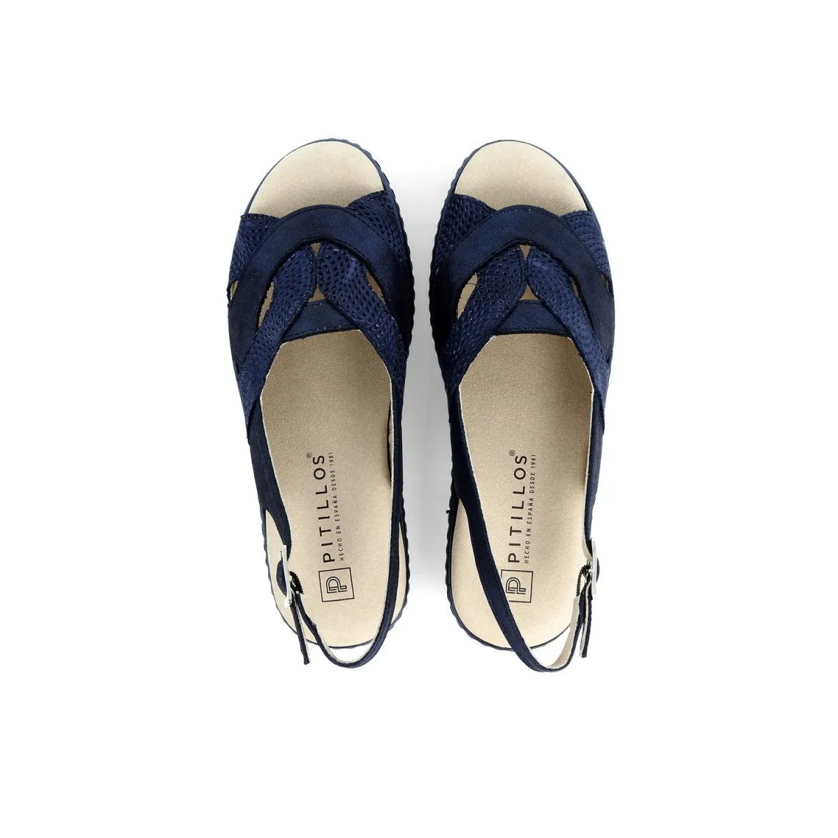 Sandalias Pitillos ancho especial mujer negro  6001