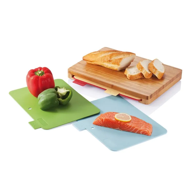 Set 4 tablas de cortar higiénicas