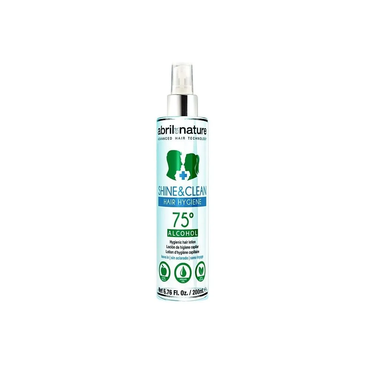 Shine&clean Hair Hygiene 75º Alcohol