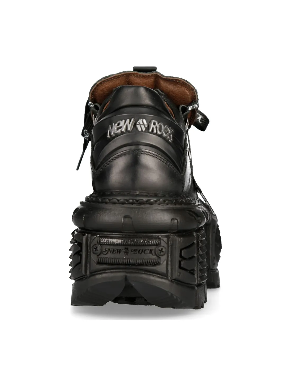SHOE BLACK IMPERFECT WITH LACES MTANK120NSHLACES1