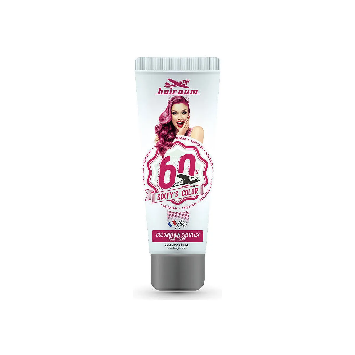 Sixty's Color Hair Color aubergine
