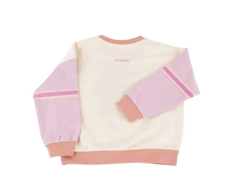 SUDADERA PARA NIÑA JUNGLA VICTORIA EN COLOR ROSA 9124030