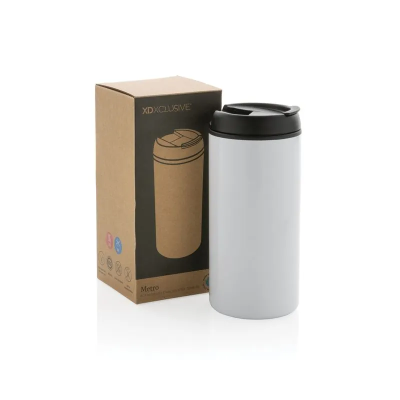 Taza de acero publicitaria eco 300 ml Metro