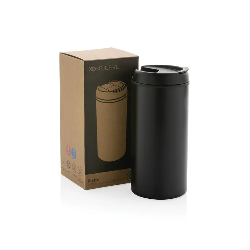 Taza de acero publicitaria eco 300 ml Metro