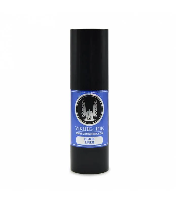 TINTA PARA TATUAR VIKING INK  BLACK LINER 30 ML