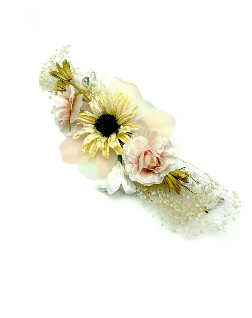 TOCADOS BODAS DE FLORES EN TONOS PASTEL