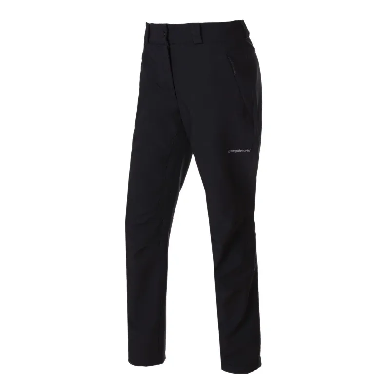 Trangoworld pantalon LARGO OLUKAI DR NEGRO