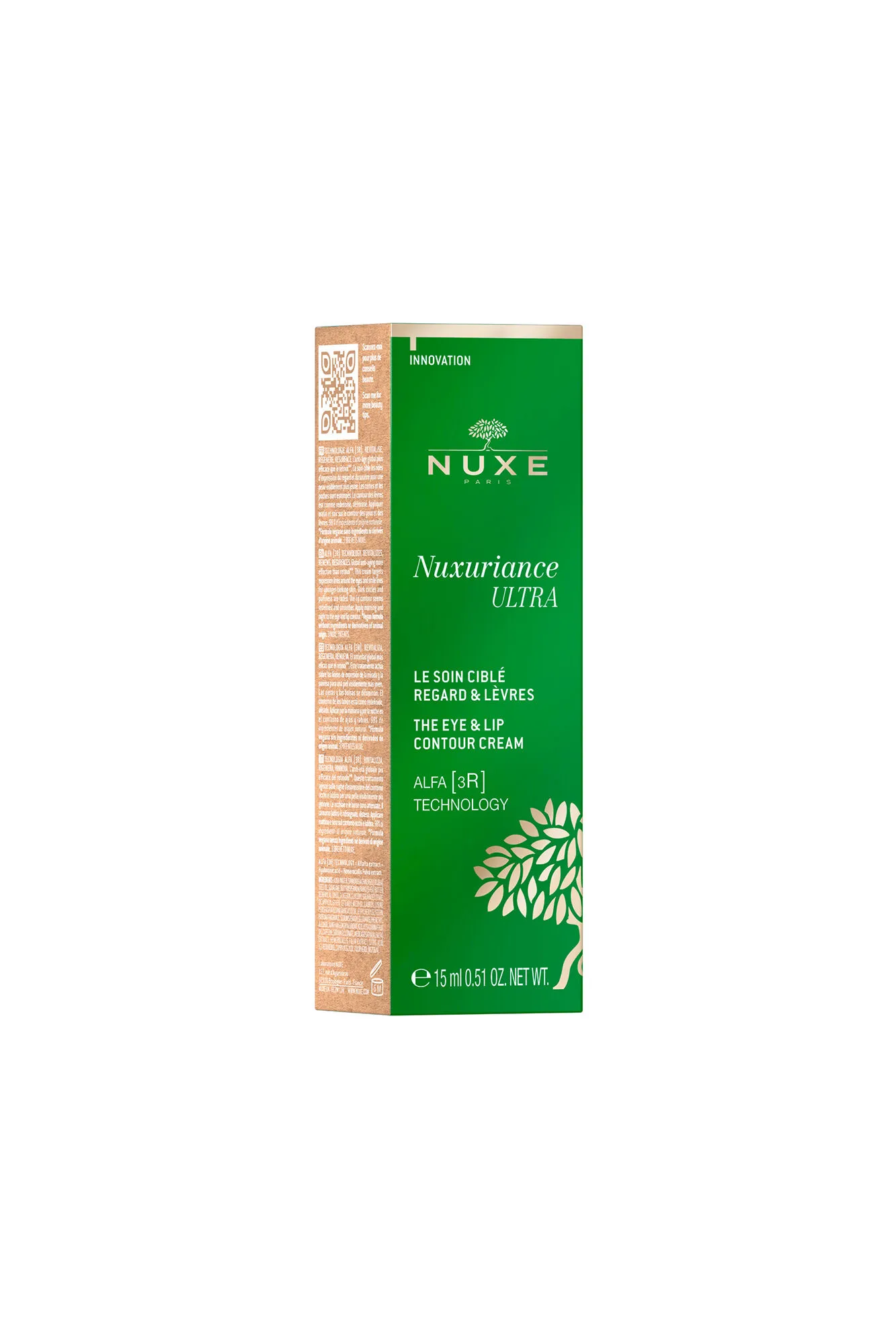 Tratamiento Específico para Contorno de Ojos y Labios Nuxuriance Ultra 15 ml