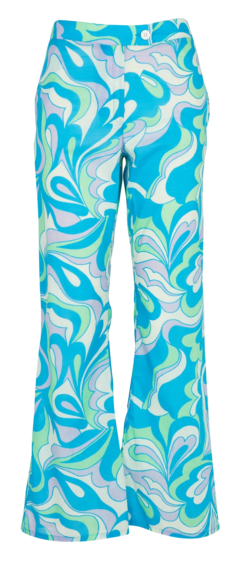 V DE VINSTER GOBINDE  PANTALóN RECTO DE ALGODóN EN AZUL