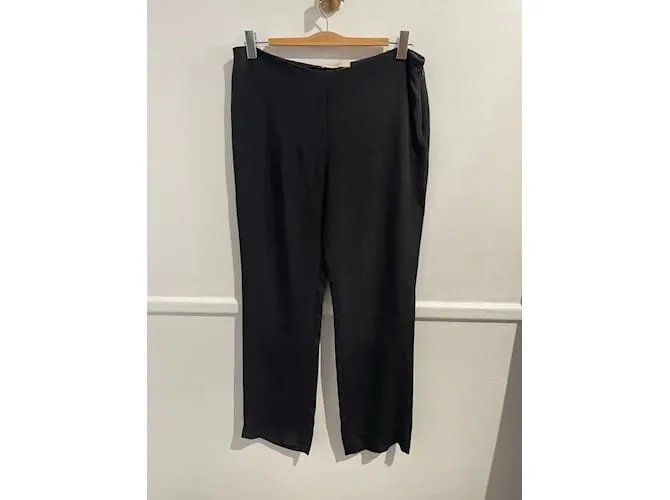 VALENTINO GARAVANI Pantalón T.Seda L Internacional Negro 