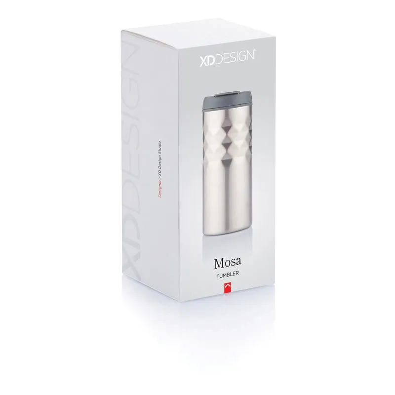Vaso corporativo acero inox 300 ml Mosa