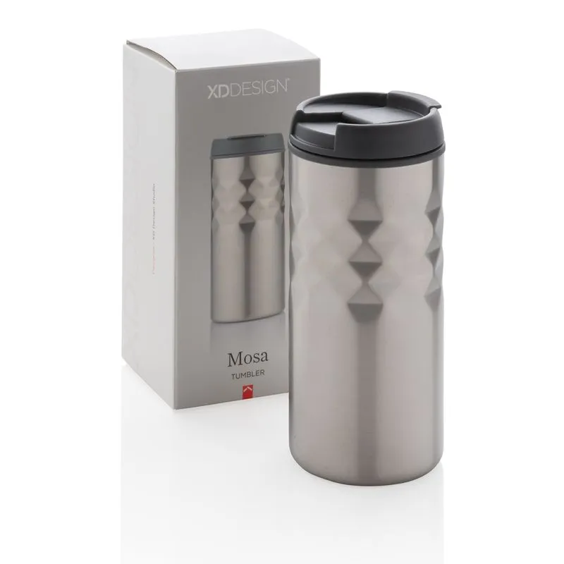 Vaso corporativo acero inox 300 ml Mosa