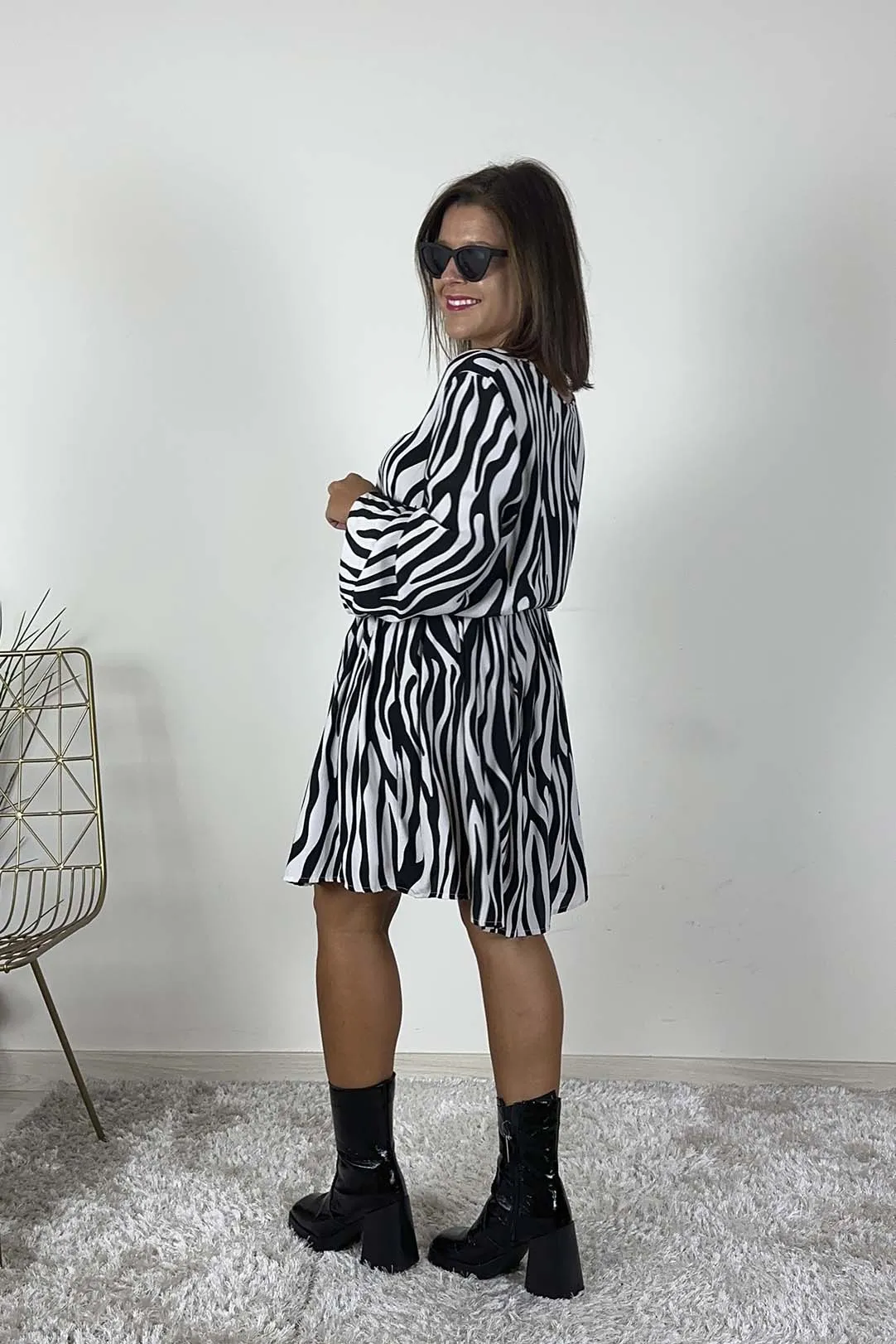 VESTIDO CORTO VIFINI NEGRO