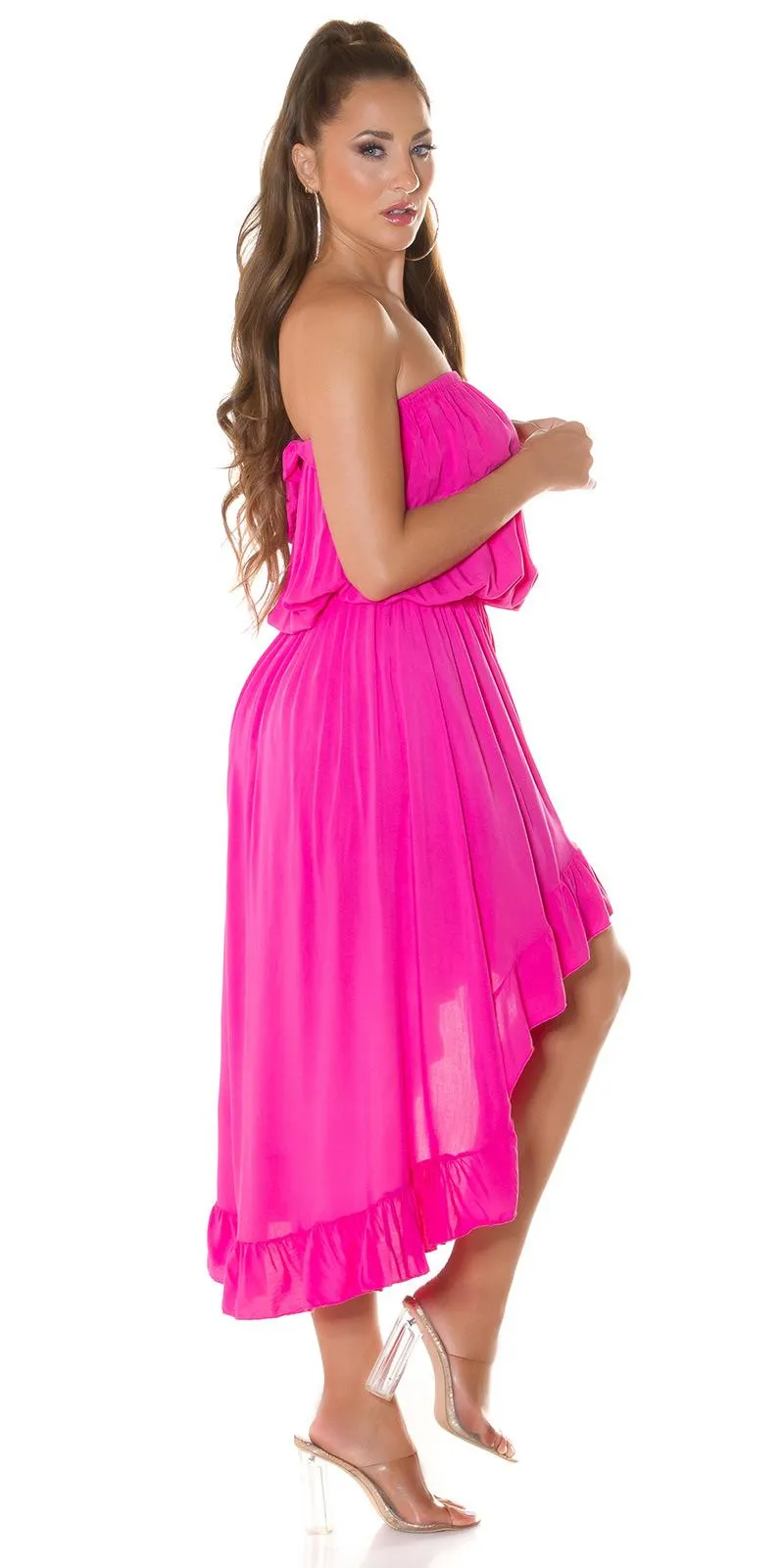 Vestido de verano dos largos Rosa