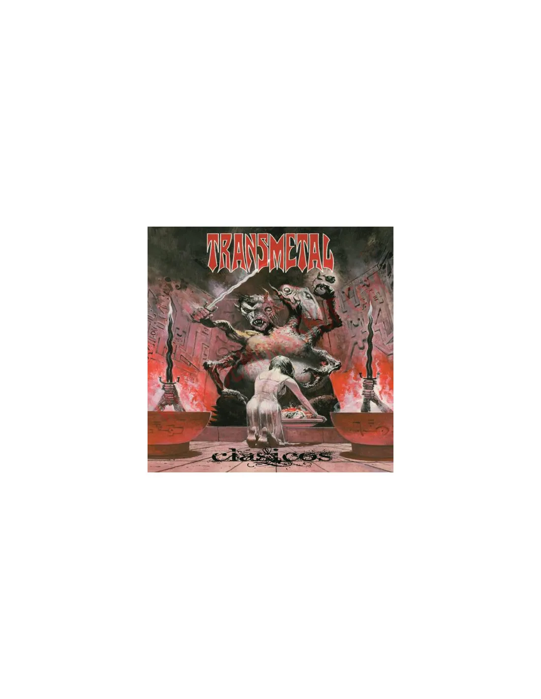 Vinilo LP Transmetal ‎– Clásicos