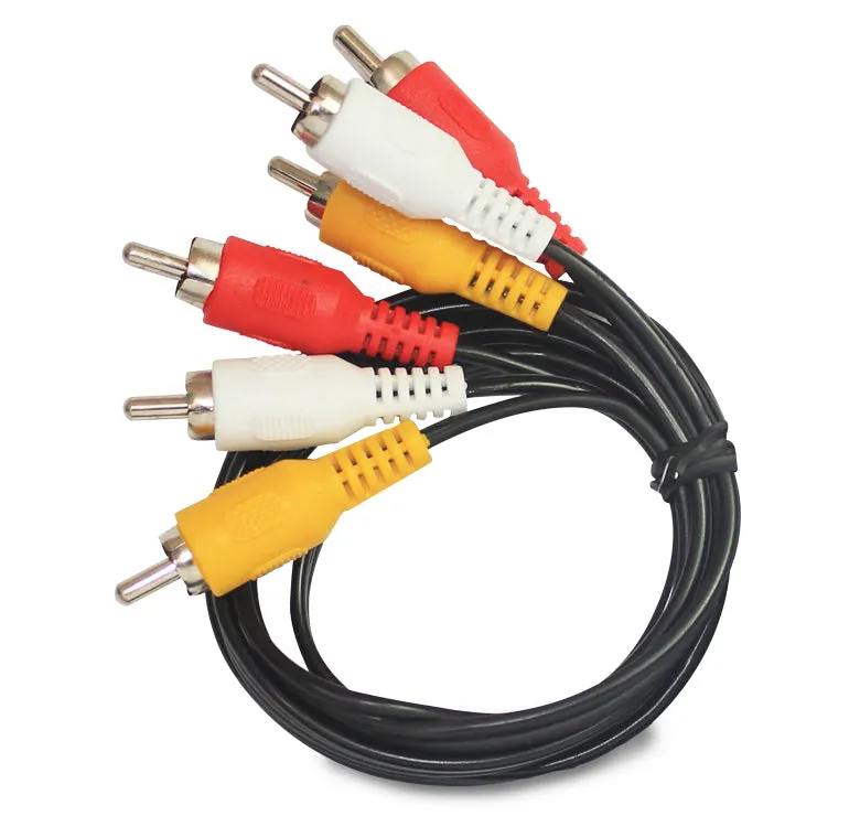 WAC4001 CABLE 3 RCA MACHO A 3 RCA MACHO 1.7 M
