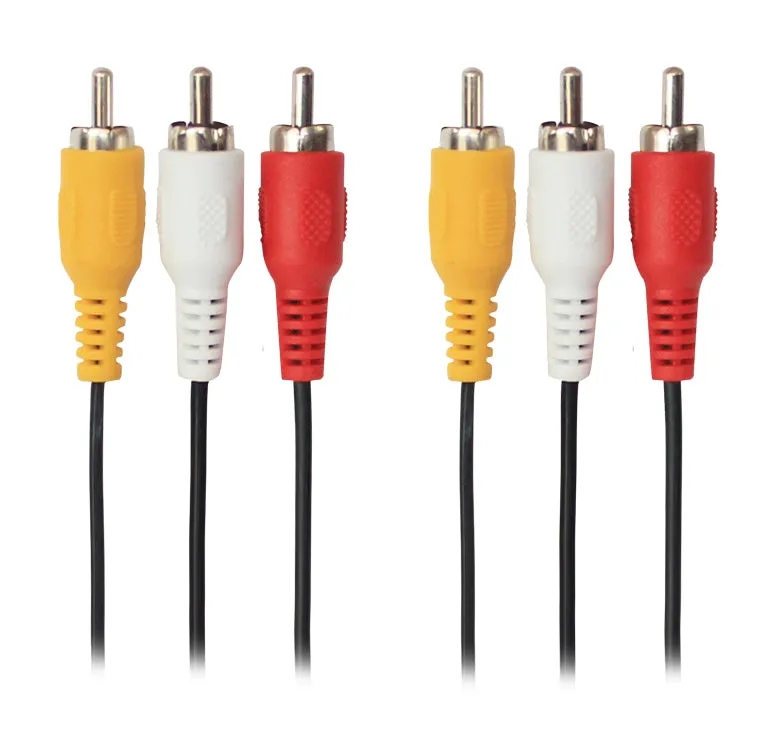 WAC4001 CABLE 3 RCA MACHO A 3 RCA MACHO 1.7 M