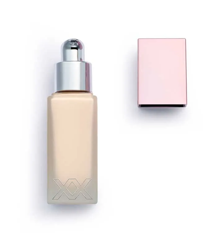 XX REVOLUTION  BASE DE MAQUILLAJE GLOW SKIN FAUXXDATION  FX0.2