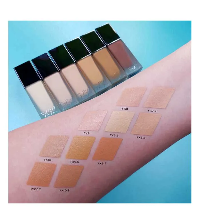 XX REVOLUTION  BASE DE MAQUILLAJE LIQUID SKIN FAUXXDATION  FX18