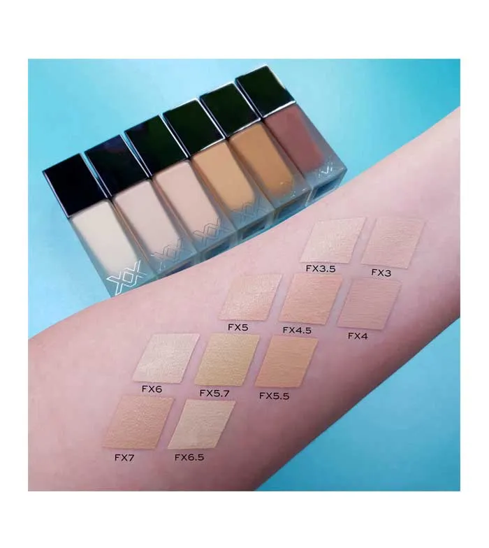 XX REVOLUTION  BASE DE MAQUILLAJE LIQUID SKIN FAUXXDATION  FX18