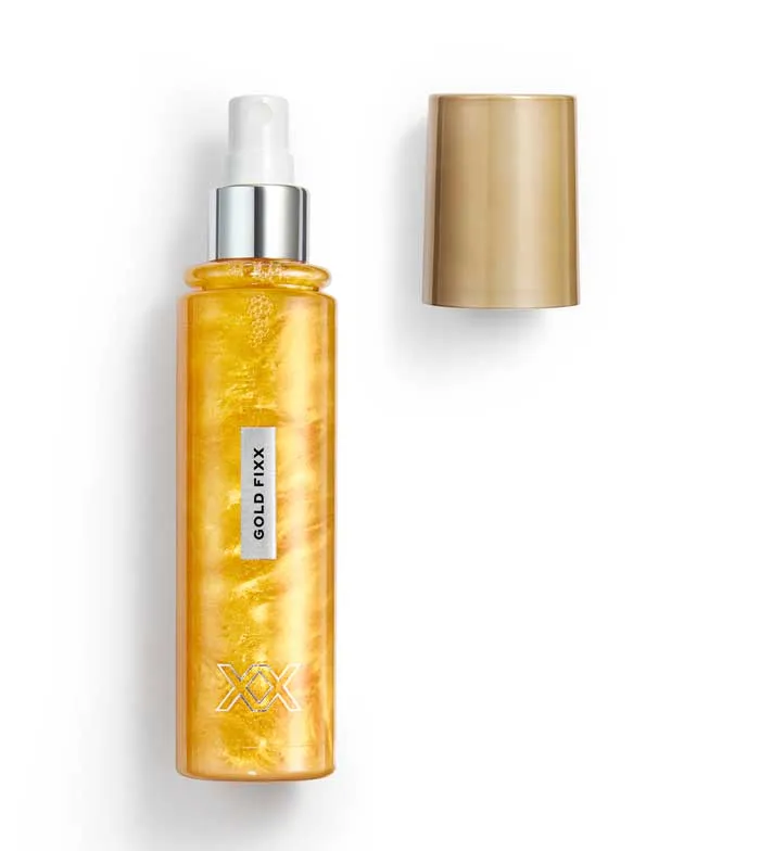 XX REVOLUTION  *METALIXX*  SPRAY FIJADOR DE MAQUILLAJE GOLD FIXX