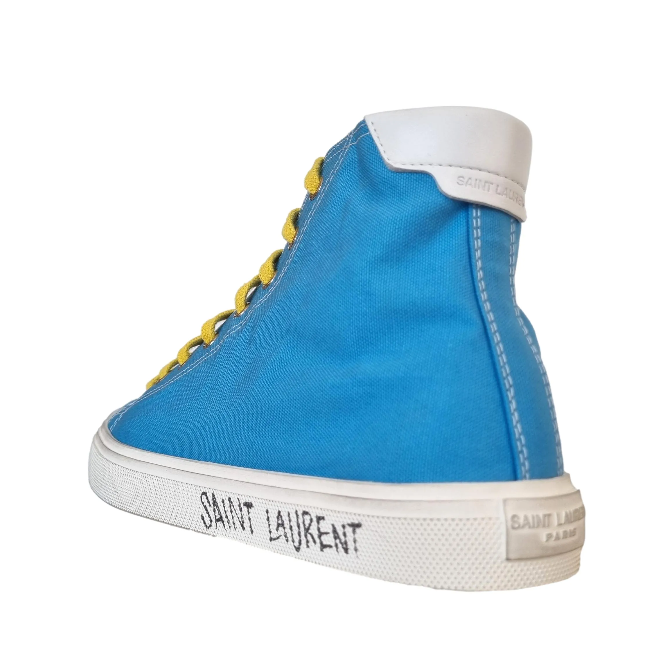 YSL Saint Laurent zapatos de mujer zapatillas medianas malibu 658196GIIN04385 az