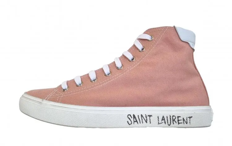 YSL Saint Laurent zapatos de mujer zapatillas medianas malibu 658196GIIN05961 ro