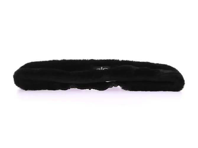 Yves Salomon ALO Accesorios para el cabello T.  Piel sintética Negro 