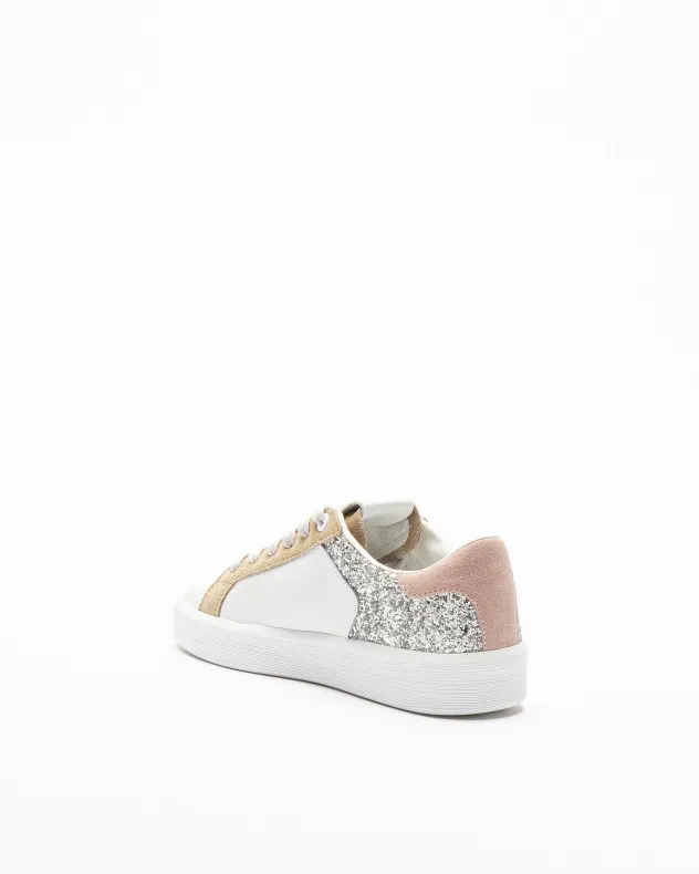 Zapatillas blancas Pepe Jeans London Dobbie Mix Blanco