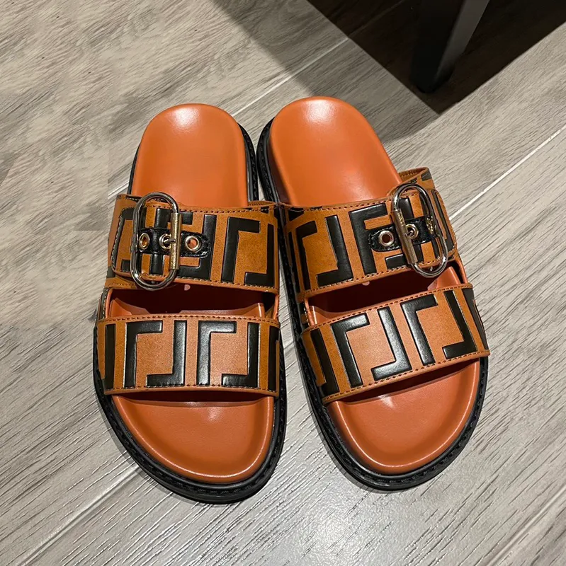 Zapatillas de diseño, sandalias, sandalias de marca de lujo, moda mujer, zapatillas clásicas de brocado floral, pisos, chanclas 