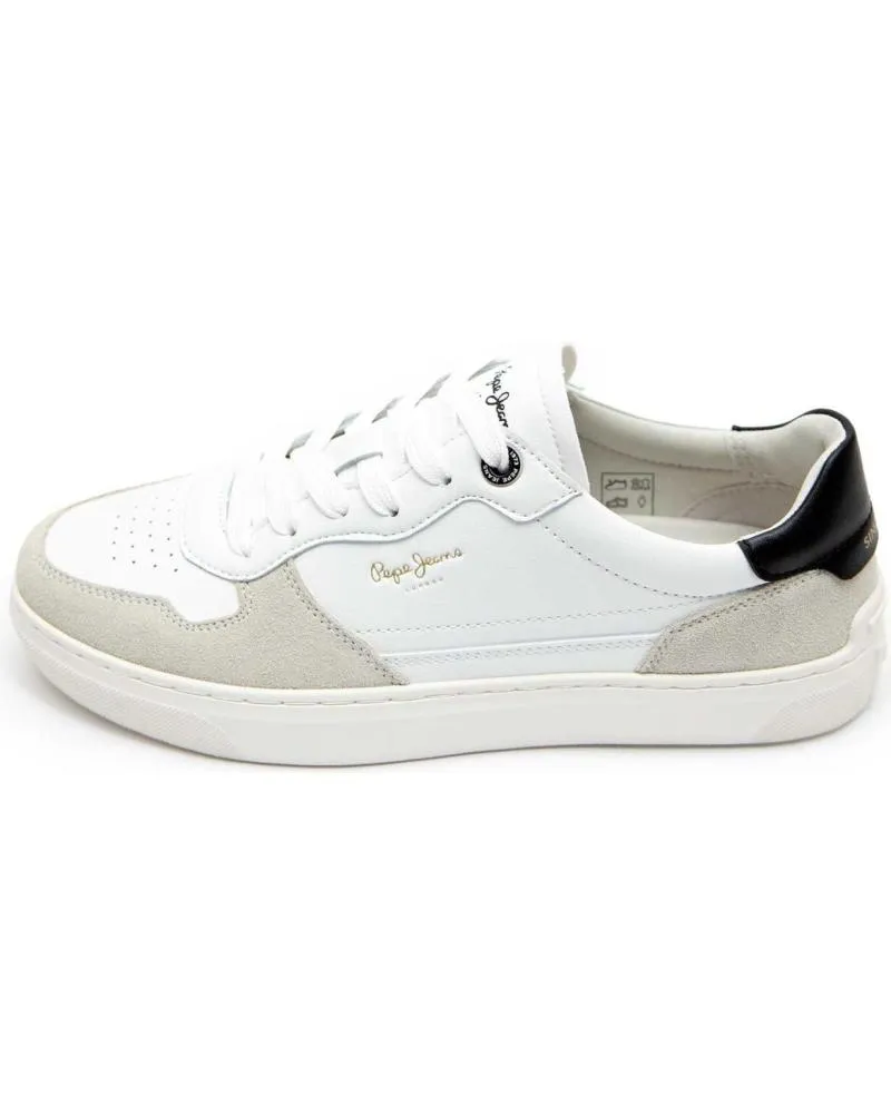 ZAPATILLAS DEPORTE DE HOMBRE PEPE JEANS PMS00008803 CAMDEN STREET M OFF WHITE