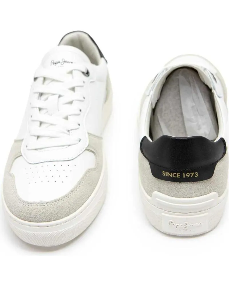 ZAPATILLAS DEPORTE DE HOMBRE PEPE JEANS PMS00008803 CAMDEN STREET M OFF WHITE